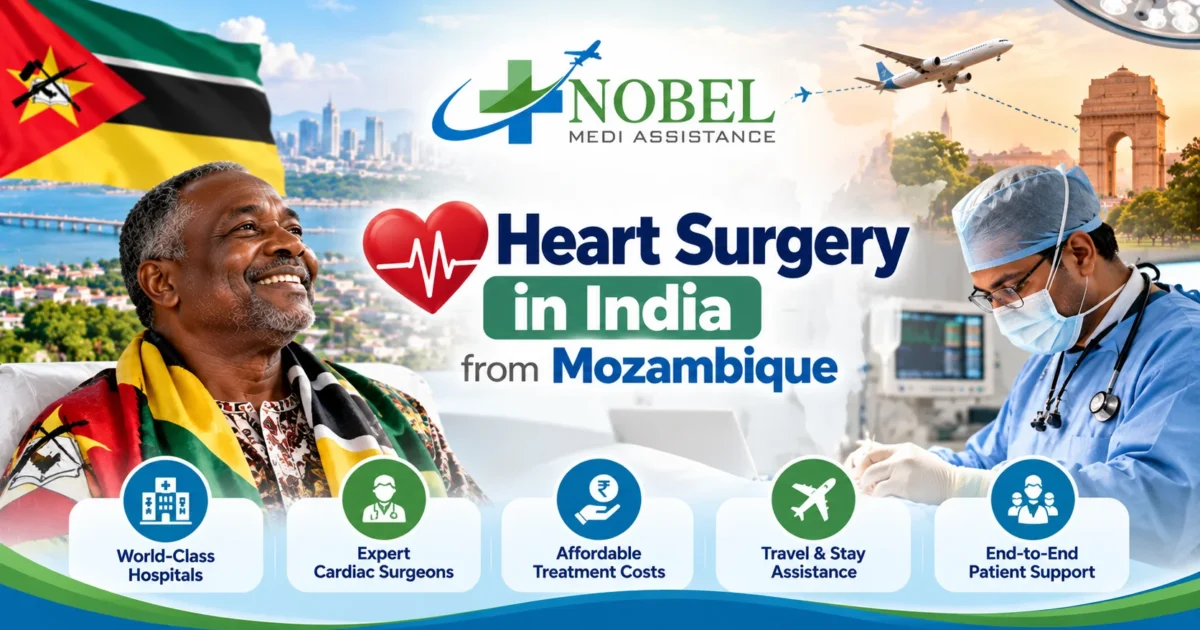Heart Surgery in India from Mozambique