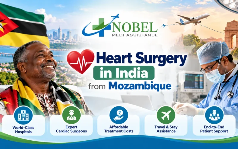 Heart Surgery in India from Mozambique