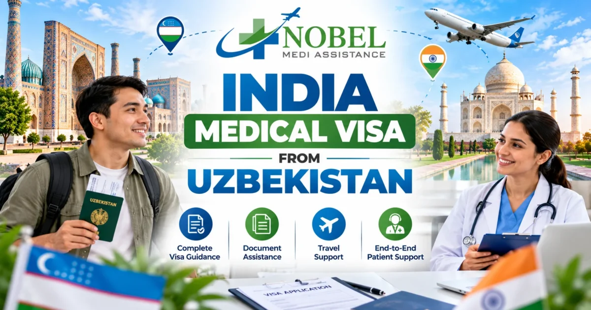 India medical visa from Uzbekistan