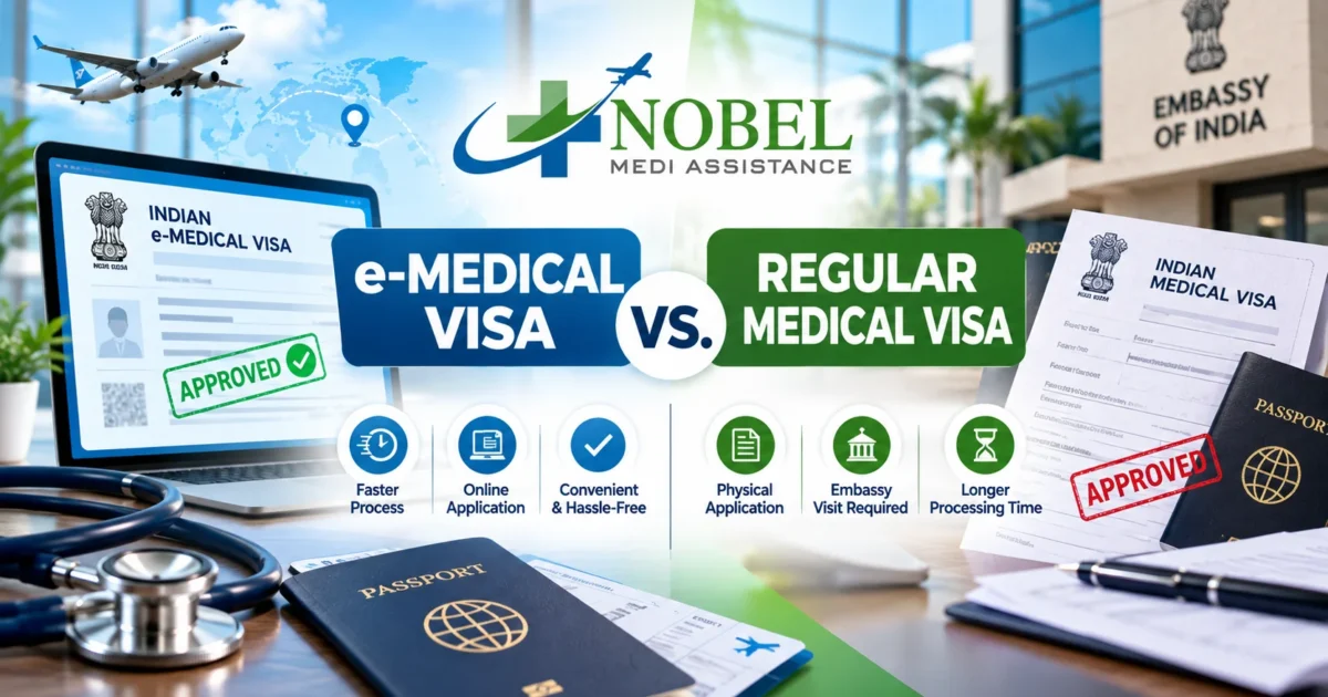 e-Medical Visa vs. Regular Medical Visa