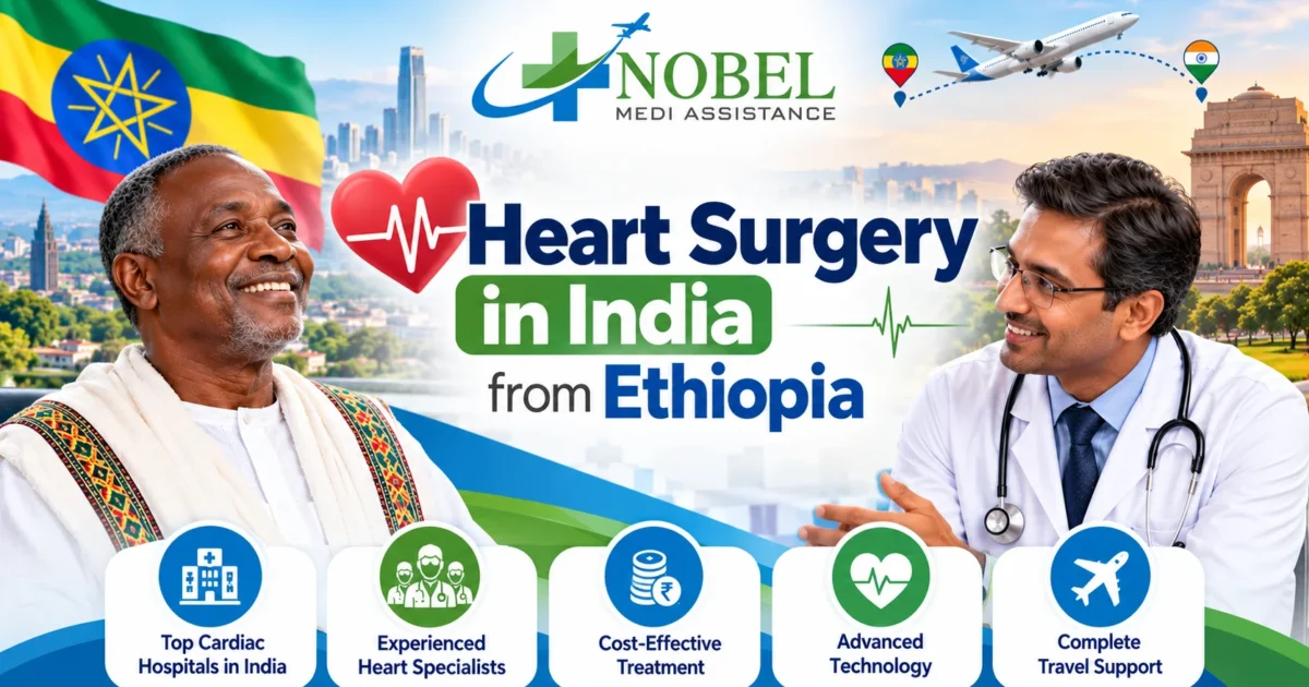 heart surgery in India from Ethiopia