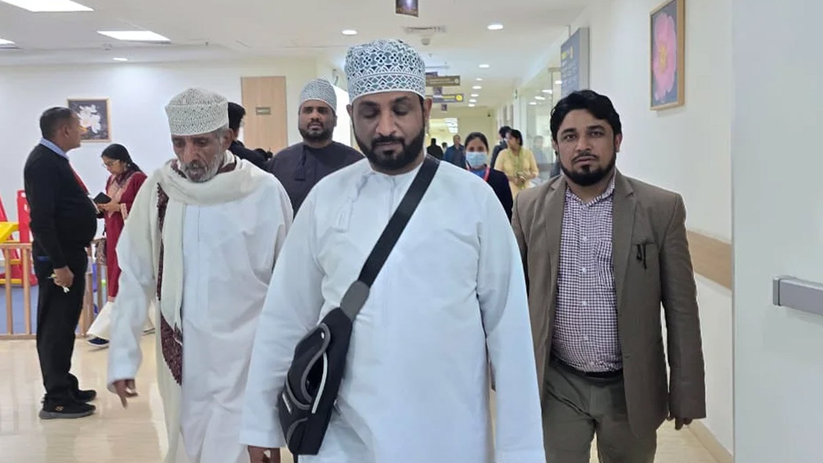 Mr. Omer Musallam Ajaham from Oman during his Successful MLA + Balloon Dilatation + Right Cordectomy at Artemis Hospital, Gurgaon